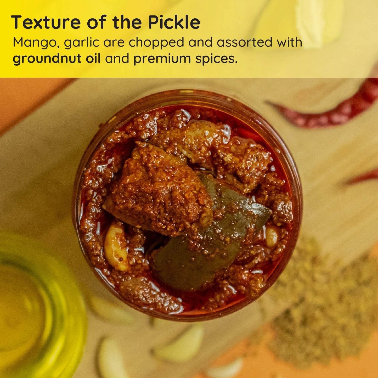 Avakaya Mango Pickle | Avakai Mango Pickle - www.farmdidi.com