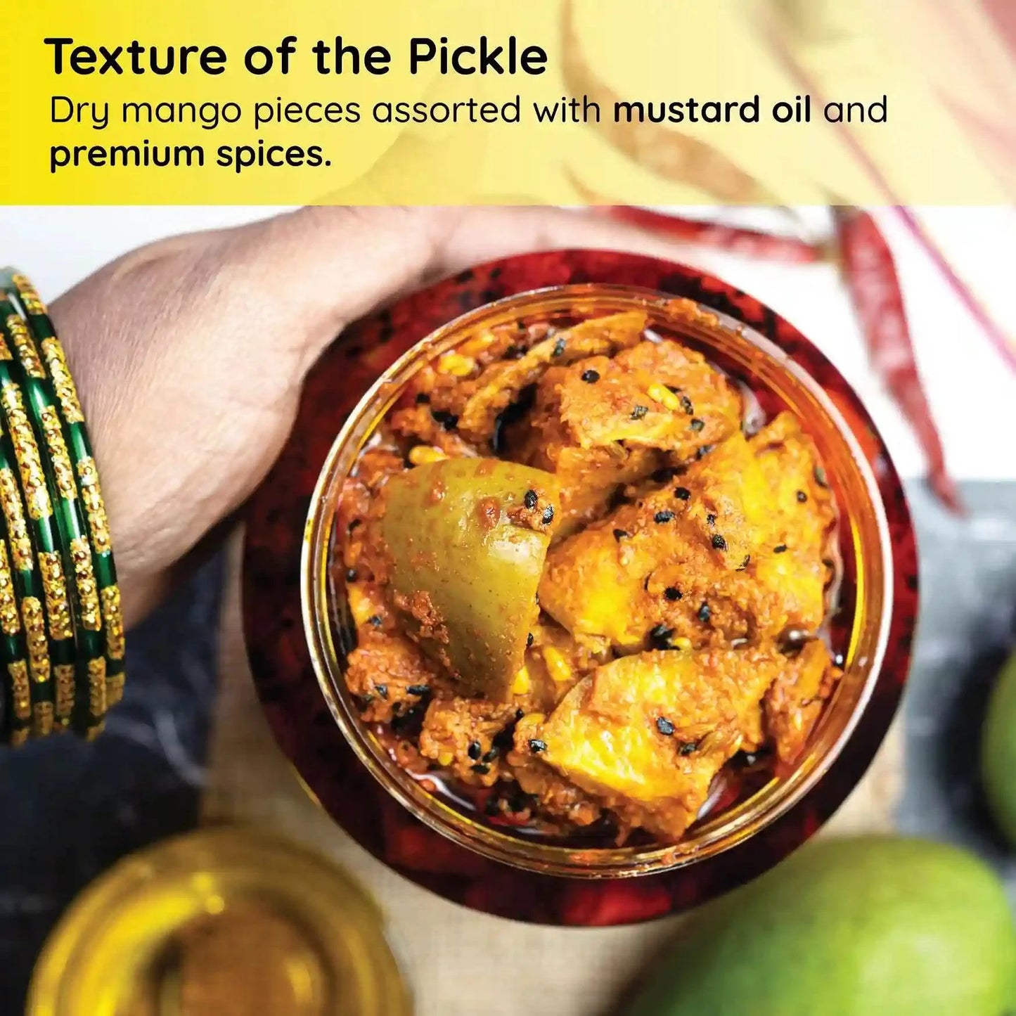 Punjabi Mango Pickle | Punjabi Aam Ka Achar - www.farmdidi.com