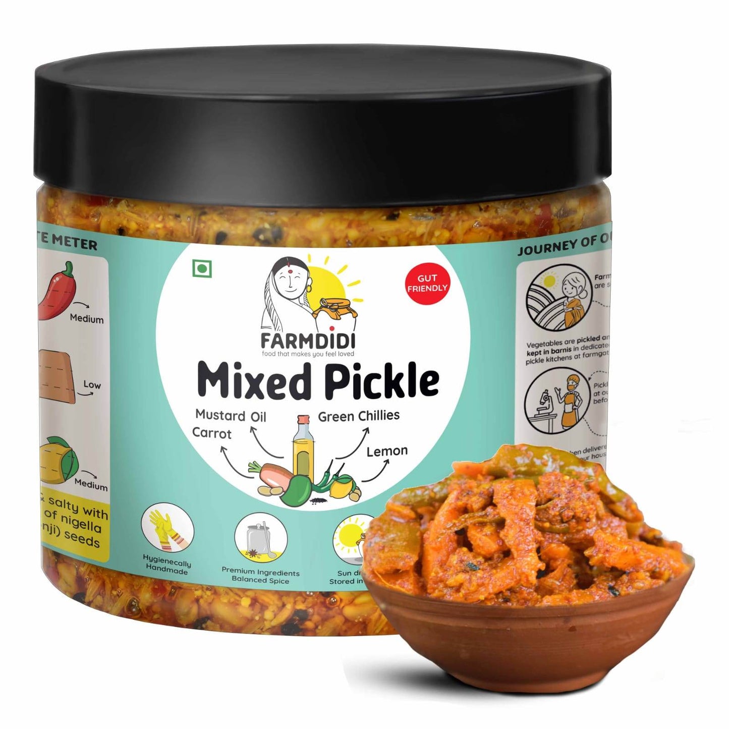 Mixed Pickle | Mixed achar - www.farmdidi.com