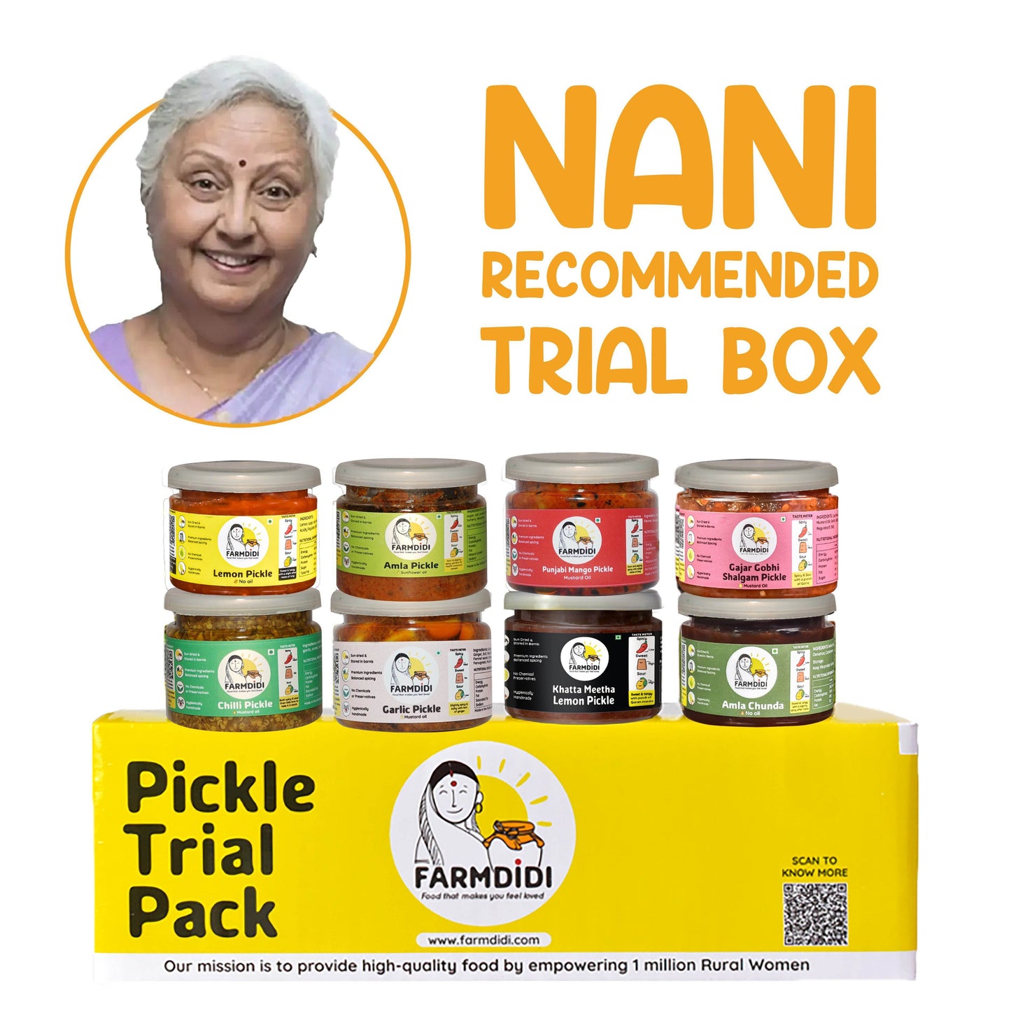 Nani's special pack | Pack of 8 (75g each) - www.farmdidi.com