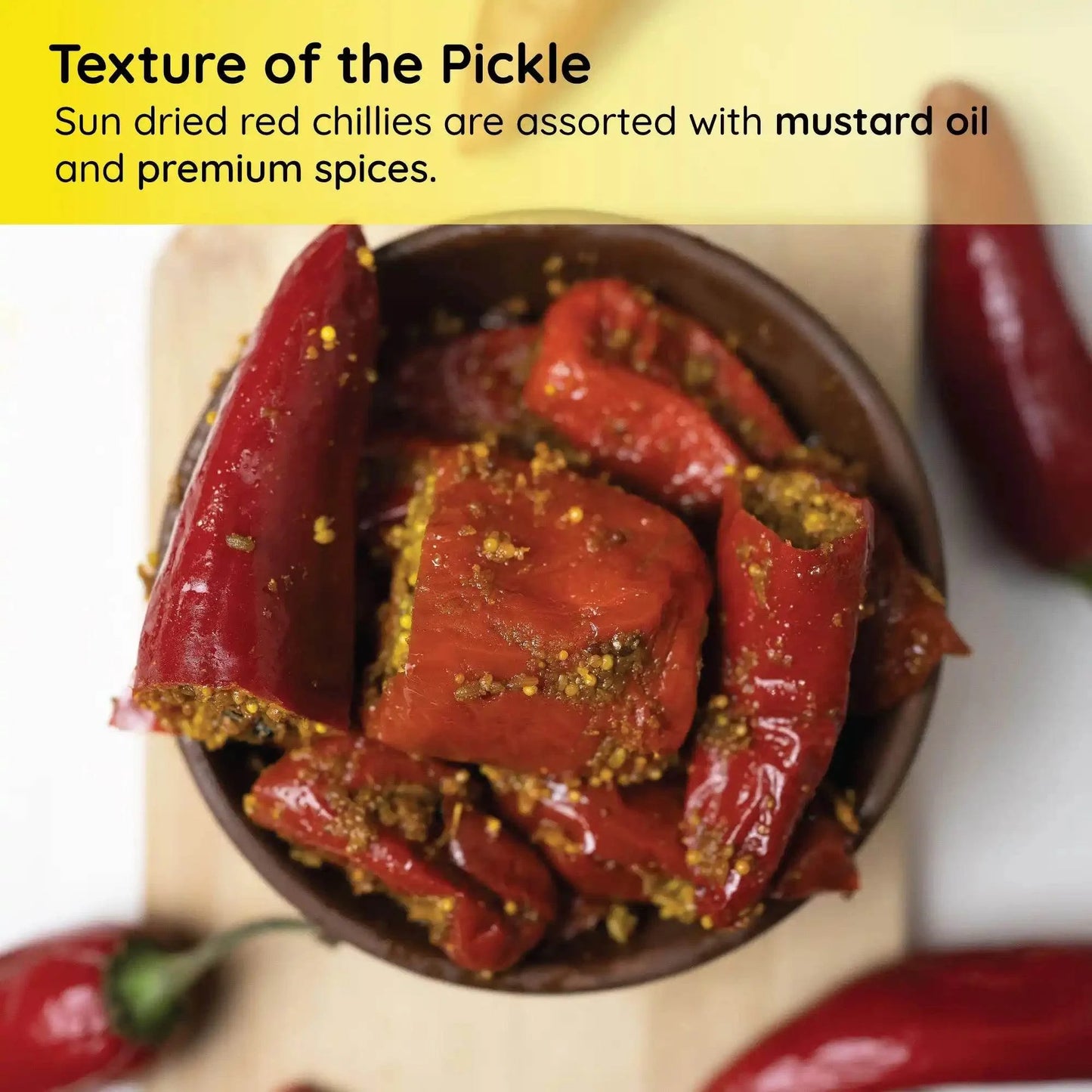 Red Chilli Pickle | Lal Mirch ka Achar - www.farmdidi.com