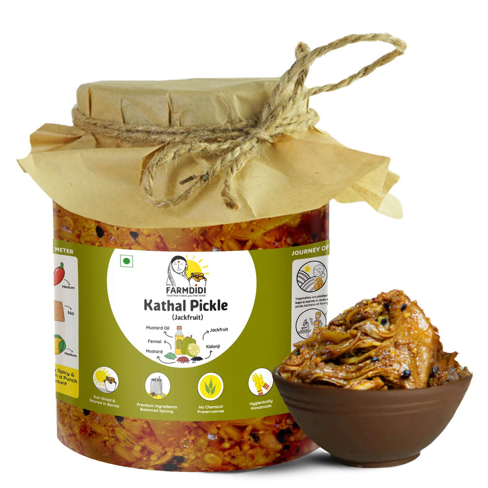 
                  
                    Jackfruit Pickle | Kathal ka Achar - www.farmdidi.com
                  
                
