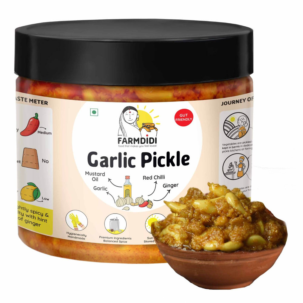 
                  
                    Garlic pickle | Lehsun ka achar - www.farmdidi.com
                  
                