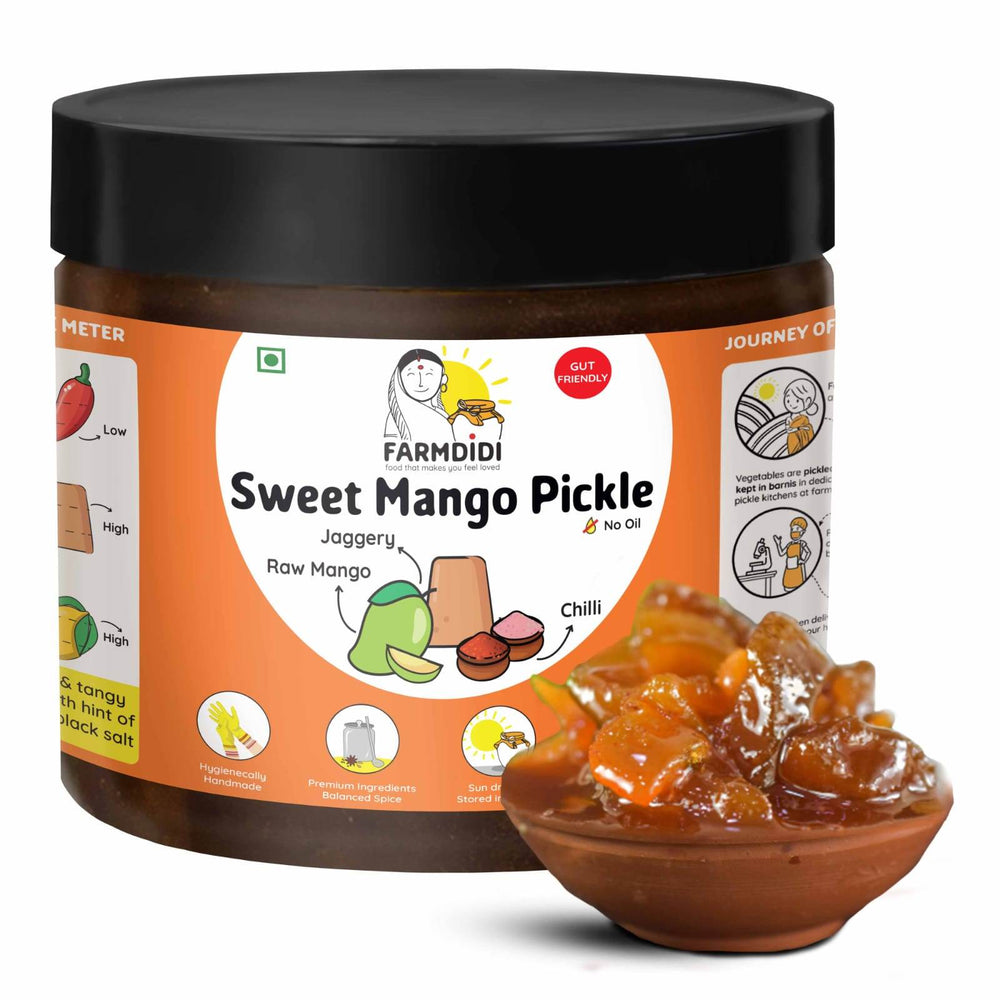 
                  
                    Sweet Mango Pickle | Mango Sweet Achar - www.farmdidi.com
                  
                