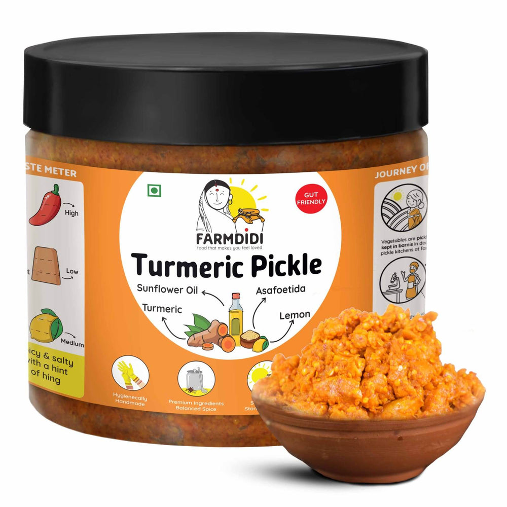 
                  
                    Turmeric Pickle | Haldi Ka Achar - www.farmdidi.com
                  
                