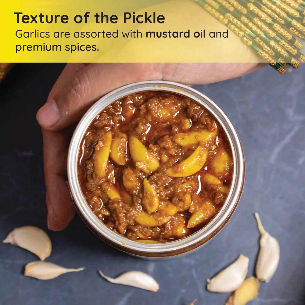 
                  
                    Garlic pickle | Lehsun ka achar - www.farmdidi.com
                  
                