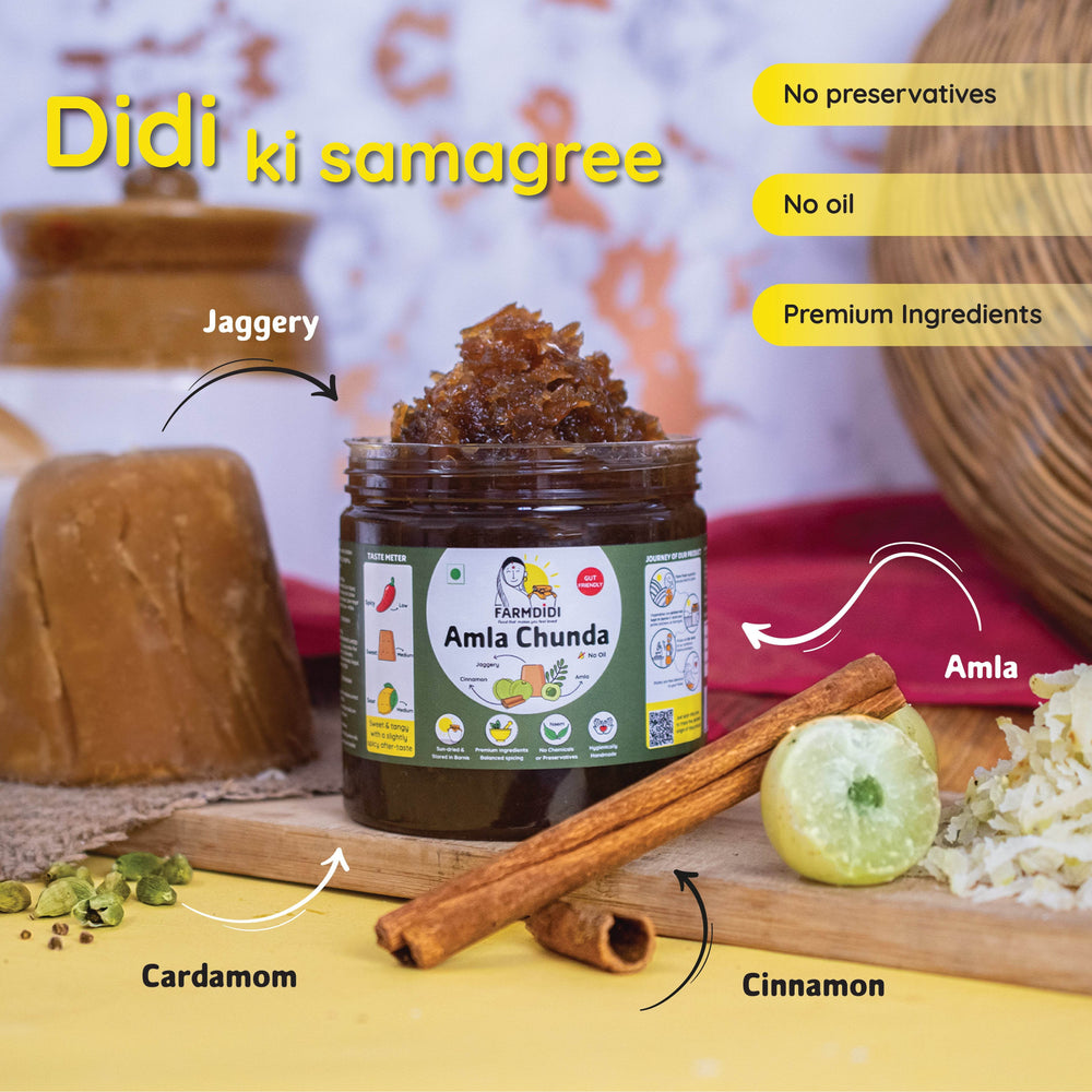 
                  
                    Amla Chunda | Amla Murabba - www.farmdidi.com
                  
                